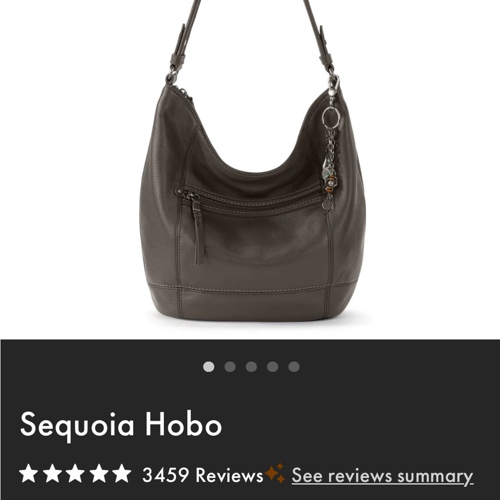 Sequoia Hobo Black Bag